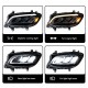 Μπροστινά Φανάρια Set Για Mercedes-Benz Sprinter W907 2018-2023  Μαύρα Full Led Carner