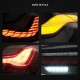 Πισινά Φανάρια Set Για Bmw 3 F30 11-18 Sedan M4 Look OLed Dynamic Start Up Smoke Vland