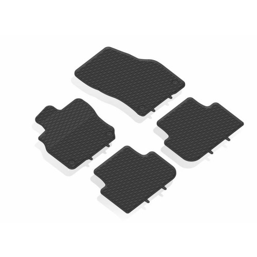Λαστιχένια Πατάκια Geyer & Hosaja Για Audi Q3 III 2025+, Cupra Terramar 2024+ 4 Τεμάχια, Μαύρα 933/4C