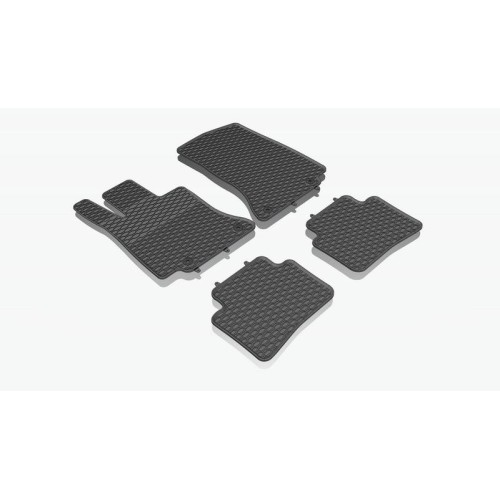Λαστιχένια Πατάκια Geyer & Hosaja Για Mercedes C Class W206 2021+ 4 Τεμάχια Μαύρα 934/4C