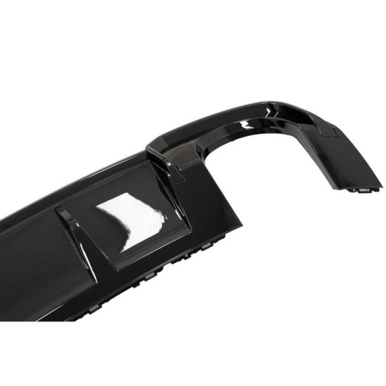Diffuser Πίσω Προφυλακτήρα Για A3 8V Facelift 16-20 Sedan / Cabrio RS Look Για S-Line Προφυλακτήρα Από Abs Πλαστικό
