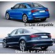 Diffuser Πίσω Προφυλακτήρα Για A3 8V Facelift 16-20 Sedan / Cabrio RS Look Για S-Line Προφυλακτήρα Από Abs Πλαστικό