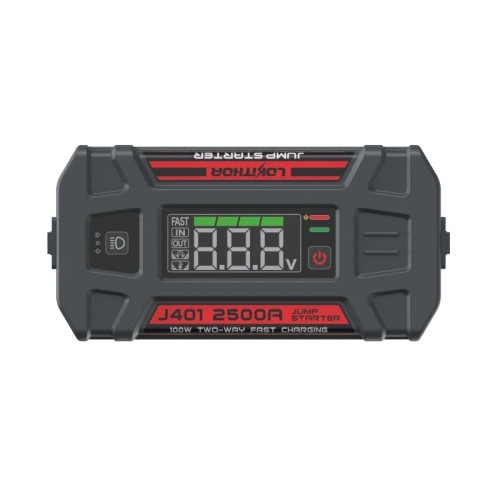 Εκκινητής Μπαταριών Αυτοκινήτου, Powerbank, Φακός Led 3 Σε1 Lokithor J401 12 Volt 2500A 74Wh