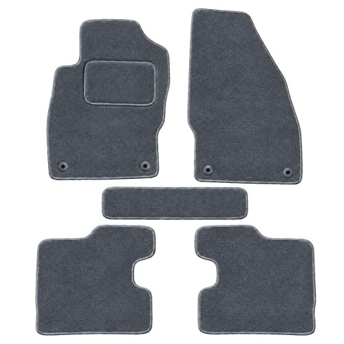 Πατάκια Αυτοκινήτου Μοκέτα Για Opel Corsa E 2014-2019 Grey 5 Pieces