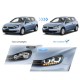 Μπροστινά Φανάρια Set Για Vw Golf VΙ (6) 08-12 DRL U-Type & Dynamic Φλας & Devil Eye Μαύρα H7/H7 Με Μοτέρ VLand