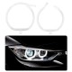 Φωτοσωλήνες Φαναριού Led DRL Δεξιά Για Bmw 3 GT F34 Facelift 16-20 (Xenon Version) 2 Τεμάχια