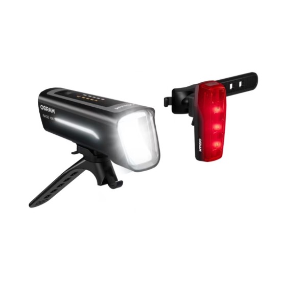 Σετ Εμπρός & Πίσω Φώτα Ποδηλάτου Usb Type-C Osram LedsBike Race 100 Set LEDBL103SET