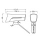Σετ Εμπρός & Πίσω Φώτα Ποδηλάτου Usb Type-C Osram LedsBike Race 100 Set LEDBL103SET