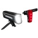 Σετ Εμπρός & Πίσω Φώτα Ποδηλάτου Usb Type-C Osram LedsBike Race 50 Set LEDBL101SET