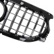 Μάσκα Για Mercedes-Benz GLA H247 20-23 Standard Προφυλακτήρα GT Panamericana Look Μαύρο/Χρώμιο 1 Τεμάχιο