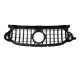 Μάσκα Για Mercedes-Benz GLA H247 20-23 Standard Προφυλακτήρα GT Panamericana Look Μαύρο/Χρώμιο 1 Τεμάχιο