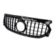 Μάσκα Για Mercedes-Benz GLA H247 20-23 Standard Προφυλακτήρα GT Panamericana Look Γυαλιστερή Μαύρη 1 Τεμάχιο