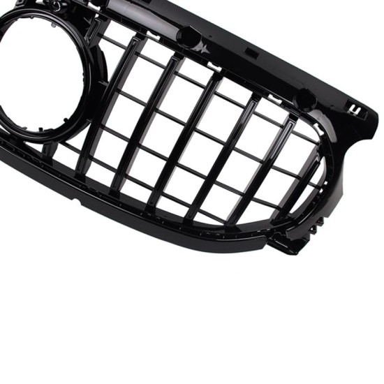 Μάσκα Για Mercedes-Benz GLA H247 20-23 Standard Προφυλακτήρα GT Panamericana Look Γυαλιστερή Μαύρη 1 Τεμάχιο