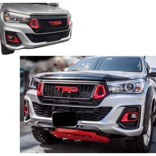 Body Kit Για Toyota Hilux Revo 2016-2019 Rocco TRD Look Εμπρός Προφ/ρας, Μάσκα, Φτερά Τροχών