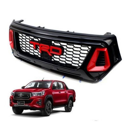 Body Kit Για Toyota Hilux Revo 2016-2019 Rocco TRD Look Εμπρός Προφ/ρας, Μάσκα, Φτερά Τροχών