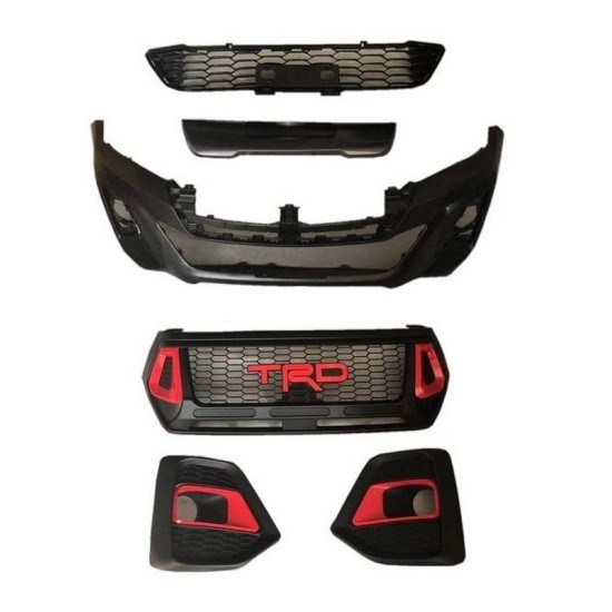 Body Kit Για Toyota Hilux Revo 2016-2019 Rocco TRD Look Εμπρός Προφ/ρας, Μάσκα, Φτερά Τροχών