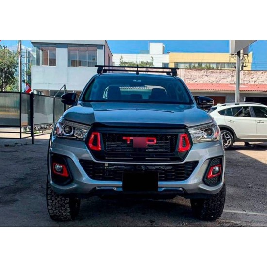 Body Kit Για Toyota Hilux Revo 2016-2019 Rocco TRD Look Εμπρός Προφ/ρας, Μάσκα, Φτερά Τροχών