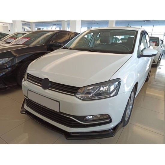 Μπροστινό Spoiler Για VW Polo 6R 09-17 GTI & Απλό Προφυλακτήρα 3 Τεμάχια