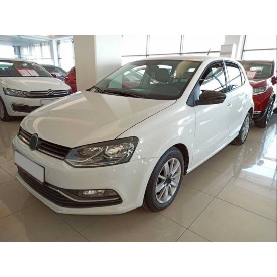 Καπάκια Καθρεφτών Για VW Polo 6R 09-17 M4 Look Μαύρο Γυαλιστερό 2 Τεμάχια