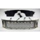 Μάσκα Για Nissan Navara D23 NP300 15-20 Badgeless Μαύρη Ματ Με Led