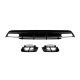 Diffuser Πίσω Προφυλακτήρα Για Mercedes-Benz A-Class W176 15-18 A45 Amg Look Με Μπούκες Μαύρες -00---00-