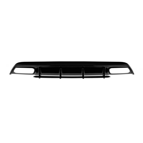 Diffuser Πίσω Προφυλακτήρα Για Mercedes-Benz A-Class W176 15-18 A45 Amg Look Με Μπούκες Μαύρες -00---00-
