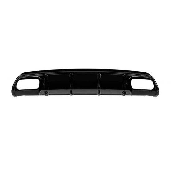 Diffuser Πίσω Προφυλακτήρα Για Mercedes-Benz A-Class W176 15-18 A45 Amg Look Με Μπούκες Μαύρες -00---00-