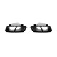 Diffuser Πίσω Προφυλακτήρα Για Mercedes-Benz A-Class W176 15-18 A45 Amg Look Με Μπούκες Μαύρες -00---00-