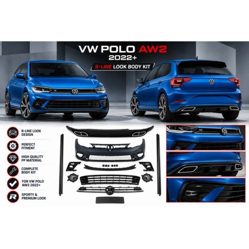 Body Kit Για VW Polo AW2 22+ R-Line Look