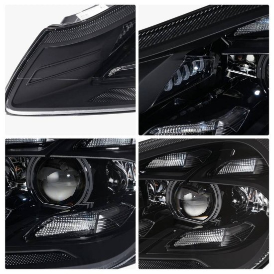 Μπροστινά Φανάρια Set Για Porche Cayenne 957 07-10 Upgrade 2023 Matrix Style LED