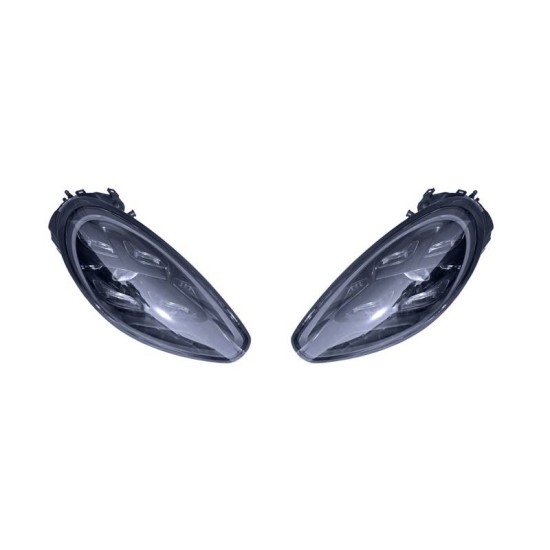 Μπροστινά Φανάρια Set Για Porche Panamera 970.1 & 970.2 2011-2017 Ugrade Σε 971.1 2017+ Look Full Led (Συμβατά μόνο με τον μπροστινό προφυλακτήρα Turbo facelift)