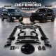 Body Kit Για Land Rover Defender SUV L663 2019-2024 Piano Black Edition