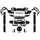 Body Kit Για Land Rover Defender SUV L663 2019-2024 Piano Black Edition
