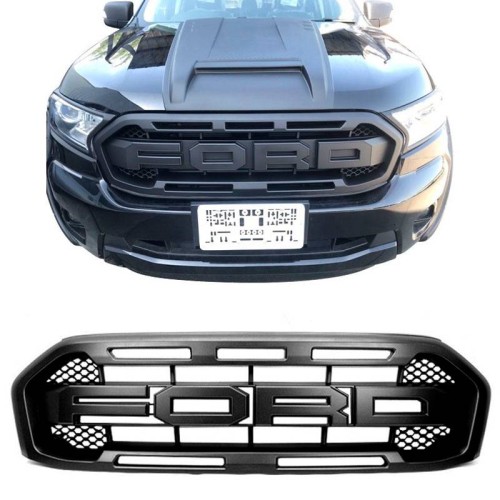 Μάσκα Για Ford Ranger T8 2019-2023 Raptor Look Μαύρο Ματ