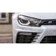 Μπροστινά Φανάρια Set Για Vw Scirocco 08-17 Xenon Upgrade Facelift Look Full Led DRL Black