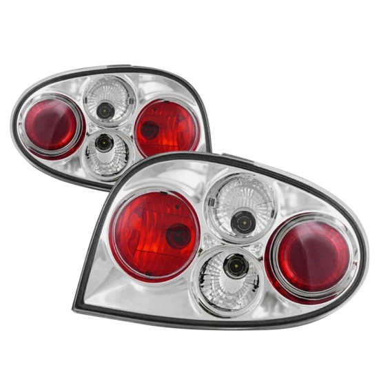 Πισινά Φανάρια Set Για Renault Megane 3D Coupe 96-10.02 Χρωμίου Sonar