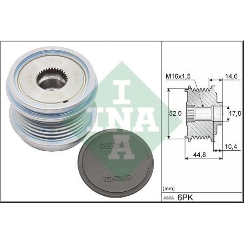 ΤΡΟΧΑΛΙΑ ΔΥΝΑΜΟ SKODA KAMIQ 2.0D-INA-IN535034310