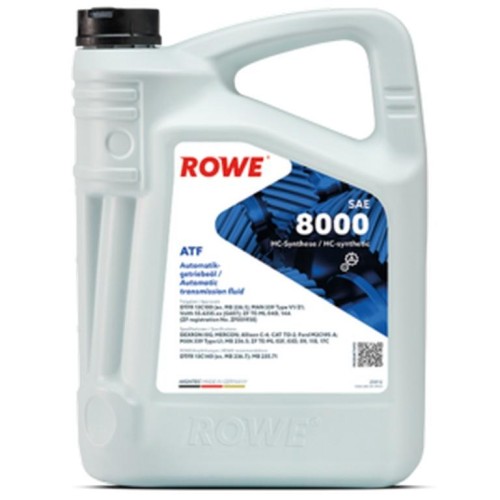 ΛΑΔΙ ATF HITEC 8000 (ΚΟΚΚΙΝΟ) (4x5 Lt)-ROWE-RW25012005099