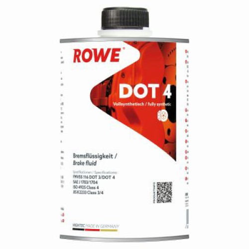 ΥΓΡΟ ΦΡΕΝΟΥ HIGHTEC DOT 4 (6x1 Lt)-ROWE-RW25109001099
