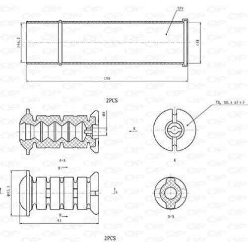 ΚΙΤ ΠΡΟΣΤΑΣΙΑΣ ΣΚΟΝΗΣ NISSAN MICRA C+C III (K12)-Open Parts-DCK5128.04