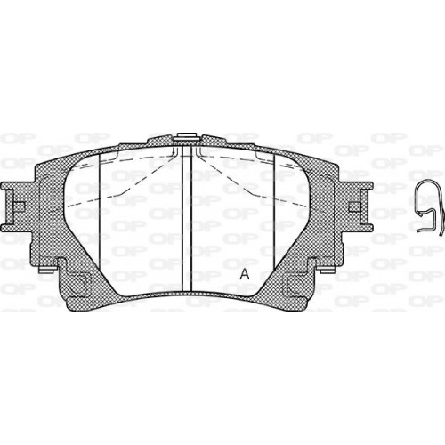 ΤΑΚΑΚΙΑ ΣΕΤ ΟΠ YARIS CROSS (MXP) 1.5 20--Open Parts-BPA1871.00