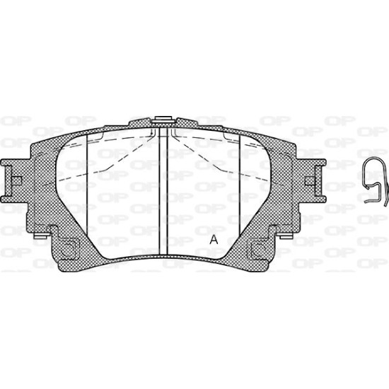 ΤΑΚΑΚΙΑ ΣΕΤ ΟΠ YARIS CROSS (MXP) 1.5 20--Open Parts-BPA1871.00