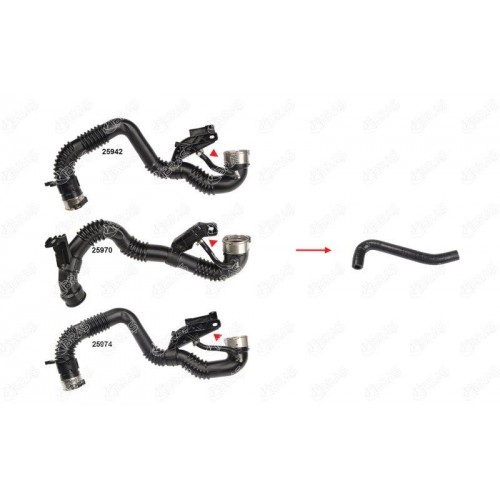 ΣΩΛΗΝΑΚΙ TURBO NISSAN X-TRAIL III 2.0 dCi (T32)-IBRAS-BR25972