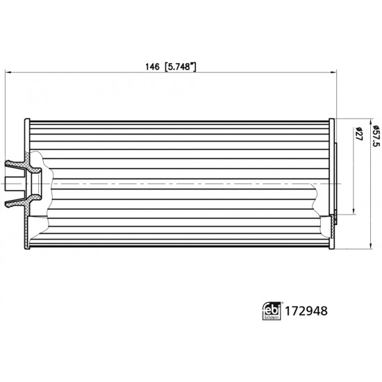 ΦΙΛΤΡΟ ΛΑΔΙΟΥ MERCEDES A-CLASS (W177) A45 AMG-Febi-FB172948