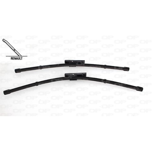 ΣΕΤ ΚΑΘΑΡΙΣΤΗΡΩΝ RENAULT CLIO II (BB)-Open Parts-WBT9055.00