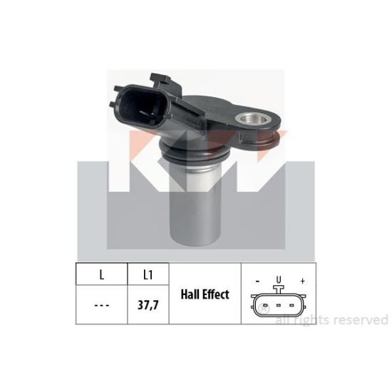 ΑΙΣΘΗΤΗΡΑΣ ΕΚΚΕΝΤΡΟΦΟΡΟΥ NISSAN MICRA K12 1.4 ALMERA N16 1.5