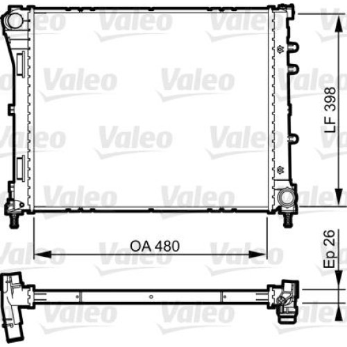 ΨΥΓΕΙΟ ΜΗΧΑΝΗΣ FIAT 500 312 0.9-Valeo-VL735273