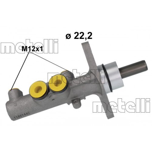 ΑΝΤΛΙΑ ΦΡΕΝΟΥ VW POLO 6R CBZB-Metelli-MT051186