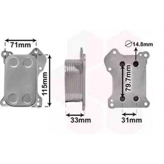 ΨΥΓΕΙΟΥ ΛΑΔΙΟΥ ΣΚΕΤΟ A-H Z13DTH (33mm)-MAHLE-5650355M
