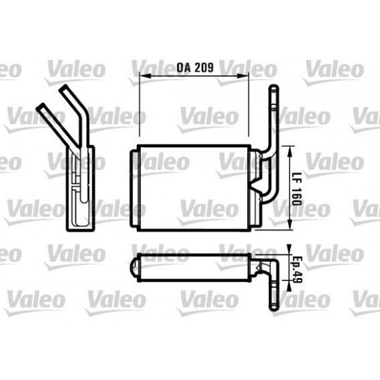 ΨΥΓΕΙΟ ΚΑΛΟΡΙΦΕΡ TWINGO 01--Valeo-VL812154